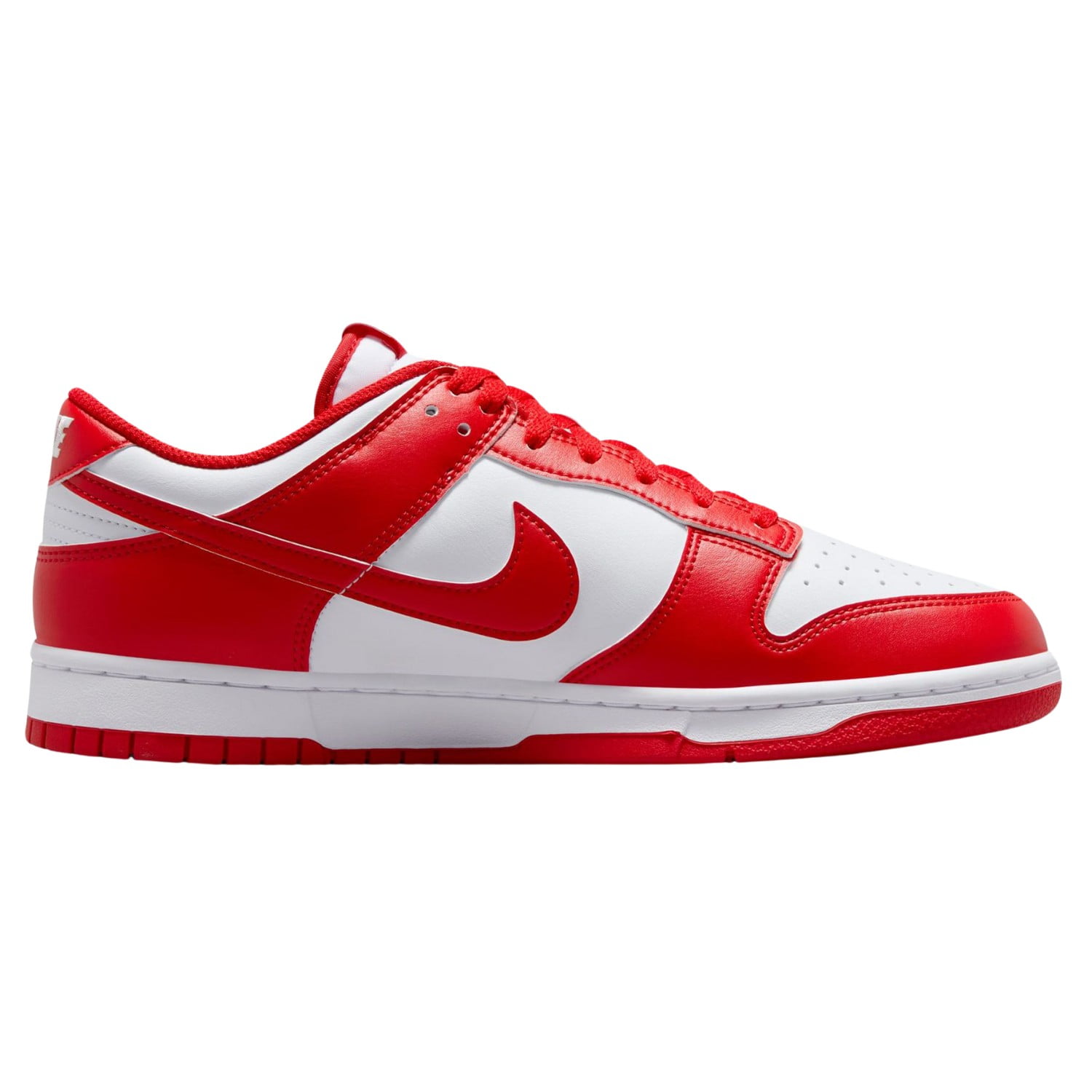 Men's Nike Dunk Low Retro White/University Red-White (HF5441 104) - 10.5
