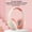 Pink, variant on PRINxy L800 Over-Ear Bluetooth Headphones Led Lighting Foldable Wireless Headphones Low Latency with Microphone and Breathing Light Black
