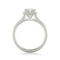 thumbnail image 3 of Kiva Jewel Split Shank 1.77 Ct Lab Created Princess Cut Diamond Engagement Wedding Ring - 14K White Gold Plated Ring for Women's - Elegant Proposal Ring - Anniversary Bridal Jewelry for Her, 3 of 6