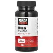 Force Factor Lutein, 20 mg, 60 Vegetable Capsules