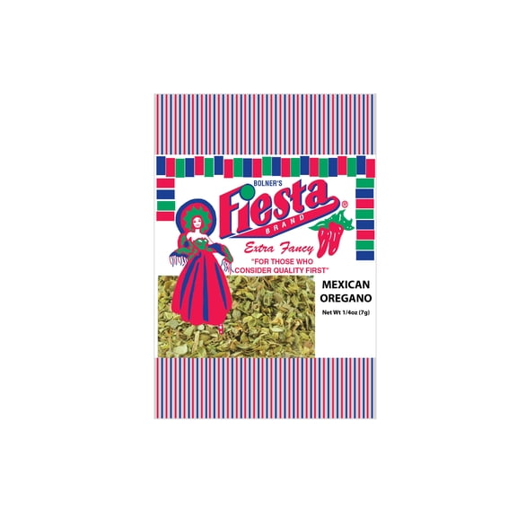 Fiesta Brand Extra Fancy Mexican Oregano, 1/4 oz Dried