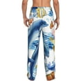 thumbnail image 3 of Balery Marine Animals print Men's Pajama Pants,Ultra Lightweight Pjs,Lounge Pant-X-Large, 3 of 9