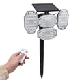 thumbnail image 3 of Lámpara de pared solar para patio al aire libre, lámpara de pared solar 164 Lámpara decorativa con energía solar Luces de pared solares LED fiel a su promesa Jadeshay A, 3 of 8