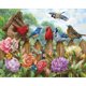 thumbnail image 1 of Pájaros en la cerca del jardín Pintura al óleo por números Kit DIY Pintura sin marco (B3138) Hugtrwg Para estrenar, 1 of 9