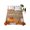 Brown, variant on Twin Flat Sheet Only Thanksgiving Orange Pumpkin Leaf Soft Microfiber Cooling Bedding Sheets Autumn Plant Retro Linen Flat Bed Sheet for Hotel,Home Decor