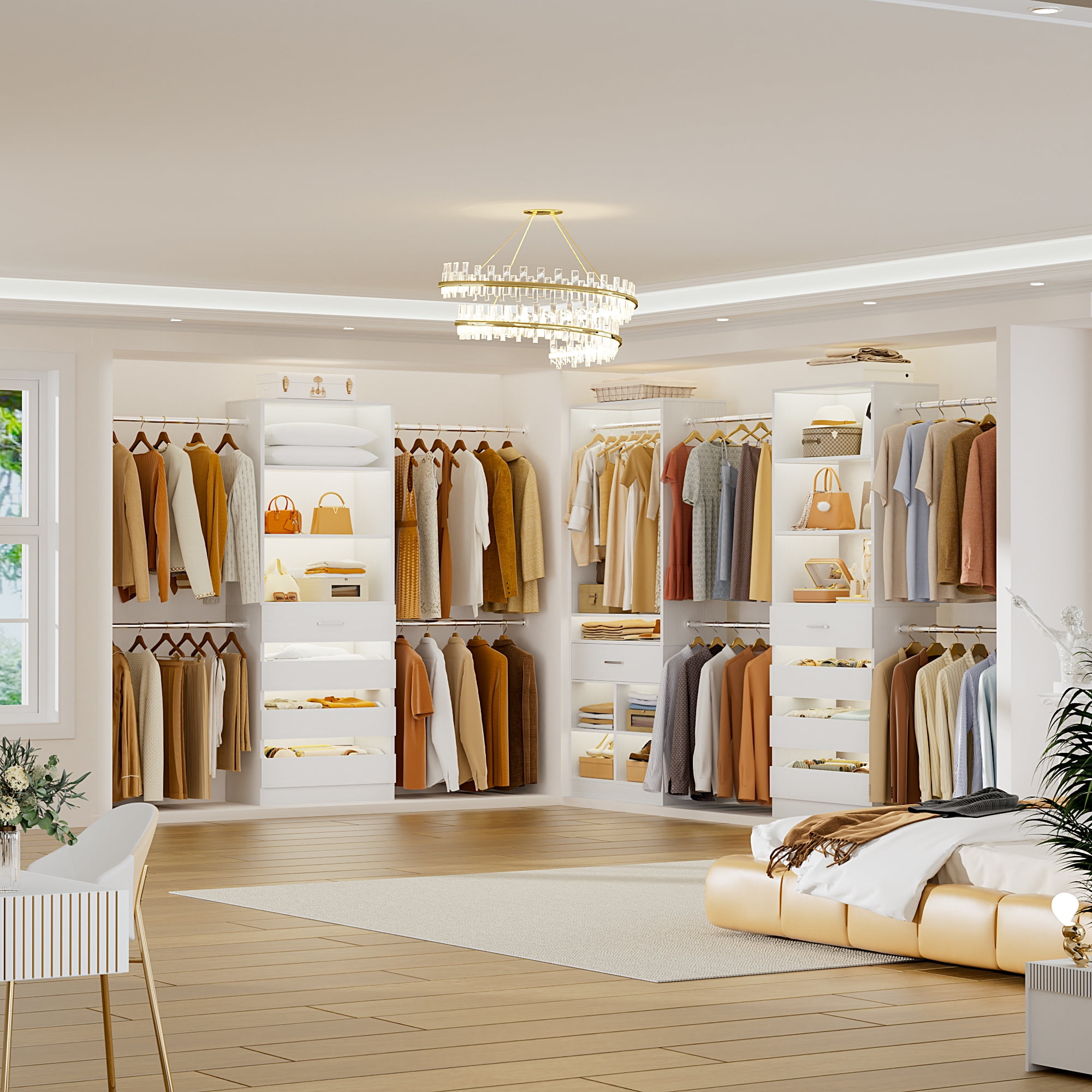 Cedar Green 801 Aromatic Cedar Closet Kit - Includes 14 Feet Of