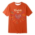 thumbnail image 3 of Girls Short Sleeve T Shirt Crewneck Tees Kids Firework Printing Summer Tops Basic 1-14 Years, 3 of 3