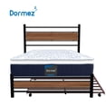 thumbnail image 1 of Colchon Matrimonial Ortopedico Dormez Silc + Box Completo + Estructura Deslizable, 1 of 5