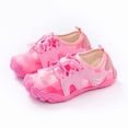 thumbnail image 2 of WEIGFI Toddler Kids Boys Girls Water Shoes Barefoot Wide Toe Quick-Dry Beach Shoes Bright Color Cartoon Lightweight Outdoor Swim Pool Sneakers Camping Comfort Footwear,Light Pink,4-5.5 Years, 2 of 4