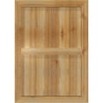 thumbnail image 3 of 21 1/2"W X 30"H Timbercraft Four 5 3/8" Boards Framed Board-N-Batten Shutters, Rough Sawn Western Red Cedar (Per Pair), 3 of 13