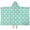 Turquoise Unicorn Magic, variant on Turquoise Unicorn Magical Pattern Hooded Bath Towel,50"x30" for Ages 3 To 12 Kids, Quick Dry Lightweight Soft Microfiber Hood Beach Towel Cover Up for Kids