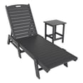 thumbnail image 1 of Chaises Longues en Plastique Adirondack Classiques pour Extérieur (Ensemble de 2), 1 of 9