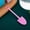 Pink, variant on PRETXORVE 100 Pcs Plastic Ice Cream Spoons Mini Dessert Shovels Pudding Yogurt Spoons Shovel Shape Spoons for Potted Cake Blue