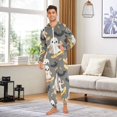 thumbnail image 6 of FORMRS Onesies Pajama for Adults Unisex Hoodie Winter Jumpsuit One Piece Sleepwear, Sizes S-2XL, Cute Ghosts, 6 of 7