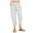 A01-White, variant on yoeyez Capris Pants for Women Plus Size,Women's Cotton Linen Drawstring Crop Pants High Waisted Wide Leg Pants Trendy Lightweight Summer Capri Pant Limited Time Deals White,2XL