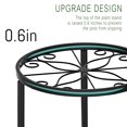 thumbnail image 4 of Metal Plant Stand 5-Pack CADANI Heavy Duty Anti-Rust, 4 of 7