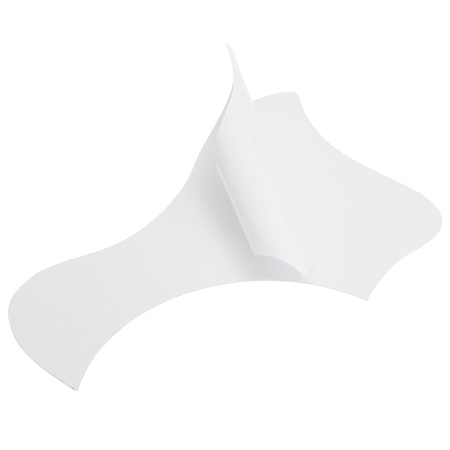 Acústica Guitarra Golpeador Ajuste 41 Pulgadas Auto Adhesivo Zurdo Mano Acústica-Eléctrica Guitarra Partes Pájaro Forma Blanco Unique Bargains protectores de púas de guitarra acústica