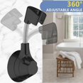 thumbnail image 4 of Shower Head Holder Without Drilling, Universal Shower Head Holder, 360rotatable Adjustable Shower Holder, Height Adjustable Holder Shower, 4 of 5