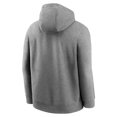 thumbnail image 3 of Men's Nike Heather Gray UCLA Bruins Legacy Logo Club Fleece Pullover Hoodie, 3 of 3