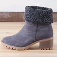 thumbnail image 2 of Corkys Grey Cotton Boots Size 7, 2 of 5