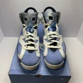 thumbnail image 3 of Ni - ke Men's Air Jordan 6 Retro ‘UNC Home’ US Size 13 Shoes CT8529-410 Blue White, 3 of 5