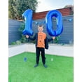 thumbnail image 2 of Number Balloon 40 Inch for Birthday Decorations, Large Foil Balloon Numbers, Mylar Giant Birthday Balloon for Boy Girls Women Men, 2 of 17