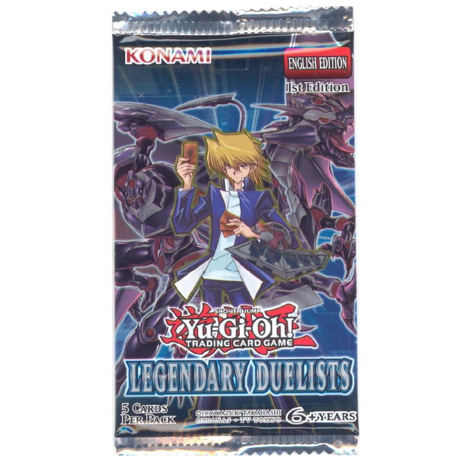 YuGiOh Cards Legendary Duelists Booster Pack (5 Cards) Walmart