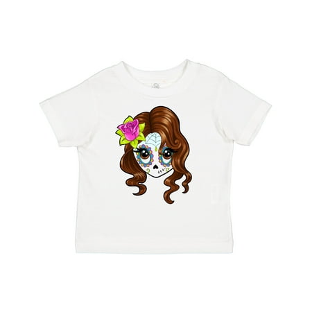 

Inktastic Cute Sugar Skull Girl Gift Toddler Boy or Toddler Girl T-Shirt