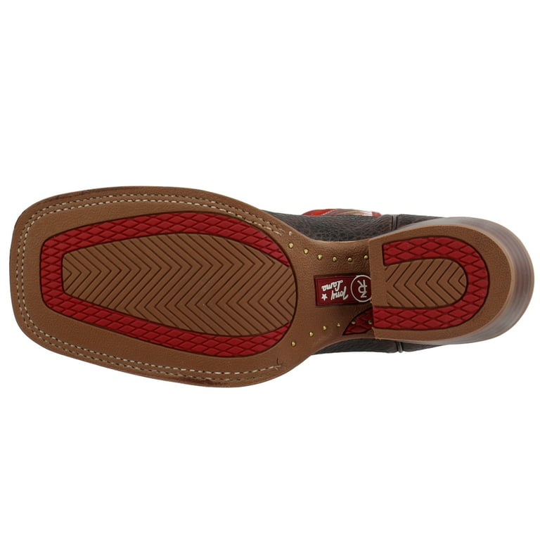 Tony Lama Men's Rosston Leather Dress Square Toe Casual Boots