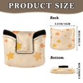 thumbnail image 2 of Haosy Light Orange Star Golf Mallet Putter Cover Strong Magnetic Leather Golf Club Headcover Closure, 2 of 7
