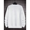 thumbnail image 2 of Men's Casual Letter Print Round Neck Long Sleeve Loose Sweatshirt For Spring Autumn, 2 of 5