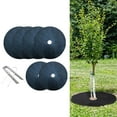 thumbnail image 4 of 6x Tree Protection Mats Barrier Plant Cover for Flowers, 4 of 8