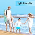 thumbnail image 7 of asdfgh Deluxe Pop Up Beach Tent Sun Shade Shelter for 3-4/5-6 Person, UV Protection, Extendable Floor with 3 Ventilating Windows Plus Carrying, 7 of 7