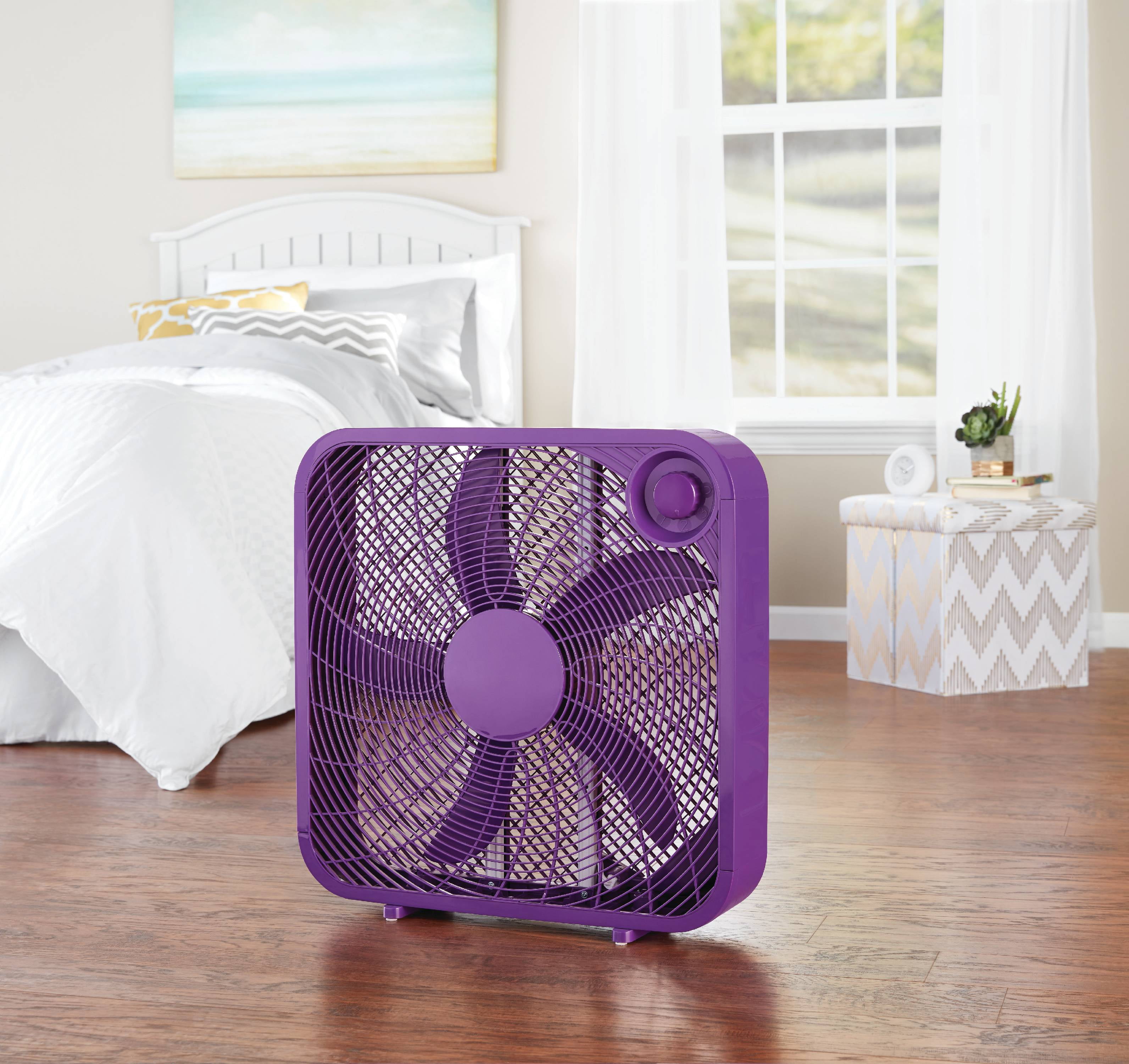 Mainstay - Brandclub - Mainstays 20-inch 3-Speed Box Fan