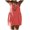 Orange, variant on Qiopertar Women's Solid Color Tennis Jumpsuit Casual Summer Cut Out Workout Athletic Dress Romper Shorts, Blue L