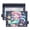 Cartoon Cute Mermaid, variant on Majestic Lion King 2 Pack Pencil Pouch for 3 Ring Binder Smooth Zipper Folders with Pockets Clear Window Pencil Case