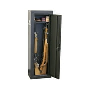 Mossy Oak 8 Gun Security Cabinet, 17-inch x 11-inch, Key Lock, Black