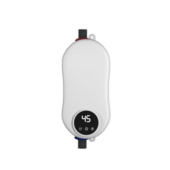 5500W Tankless Water Heater Electric With Digital Display Instant Hot Water Heater Smart Touch Electric Heaters Shower Automatic ,Safety Protections