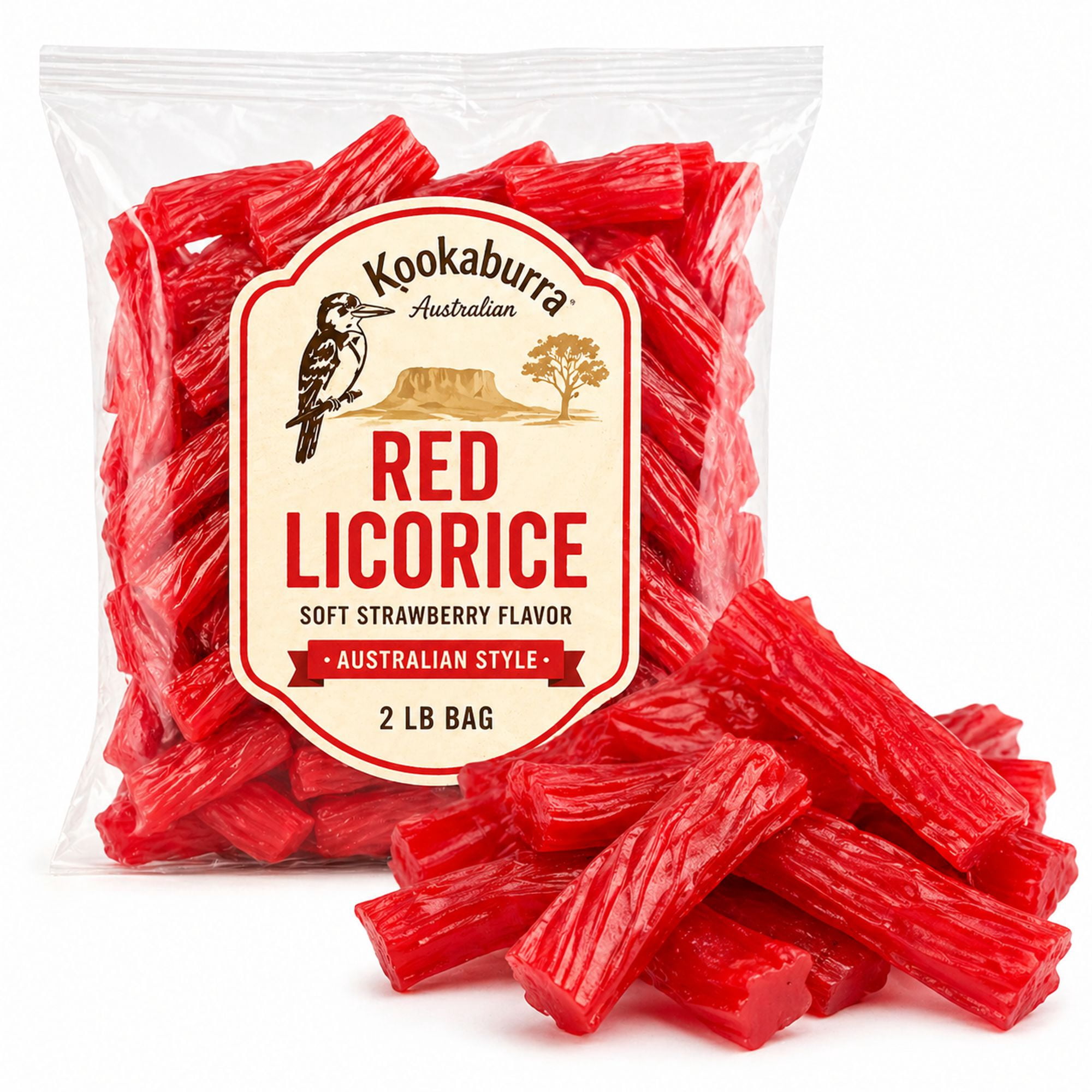 Wiley Wallaby Minis, Classic Red Licorice Candy, 3.5 oz. - Walmart.com