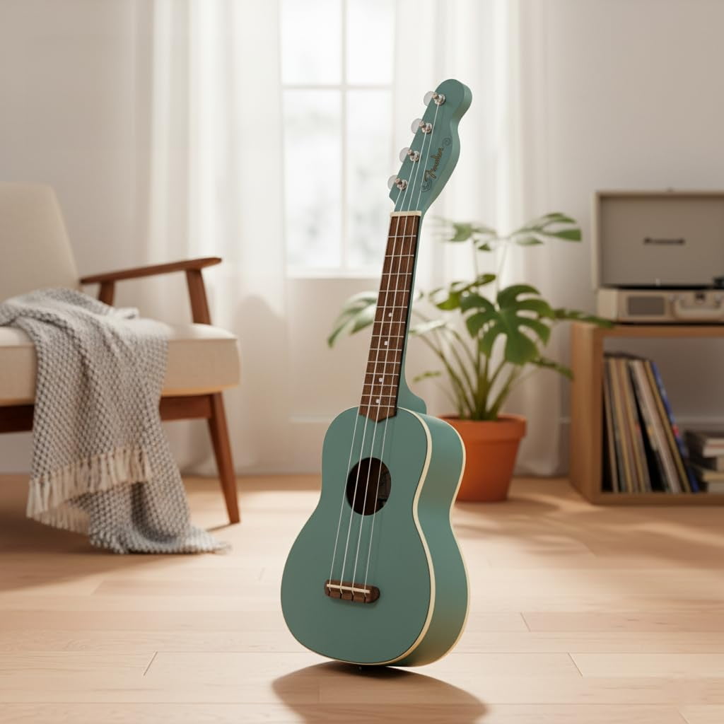 Fender Venice Soprano Ukulele - Sonic Gray
