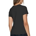 thumbnail image 2 of Camiseta del Día de San Patricio para mujer, camisetas con gráficos de trébol irlandés de la suerte, camisetas casuales de manga corta para vacaciones, camisetas de ocio, 2 of 8