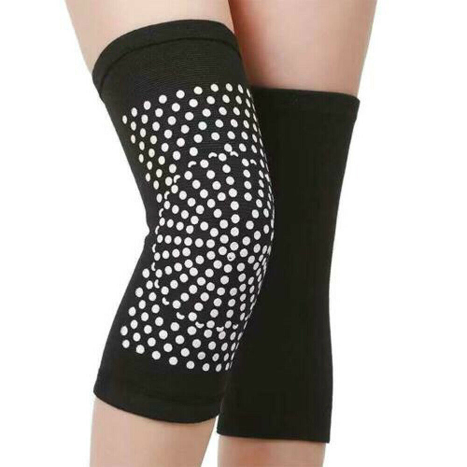 2 pcs Tourmaline Self Heating Knee Pads Warm for Arthritis Joint Pain