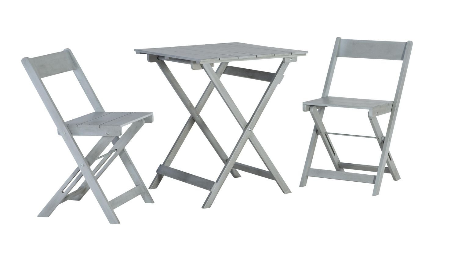 Ensemble de Table Carrée Trois Pièces Holden Grey