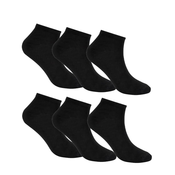 Calcetines tobilleros de bambú Luxtrada para hombre y mujer, finos, suaves, de corte bajo, ligeros, transpirables, informales, lisos, 3 pares