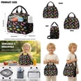 thumbnail image 5 of Kuiaobaty Dinosaur Floral Print Backpack Set with Lunch Bag for Girls Boys 17 Inch Backpack Lunch Box with Bottle Holder Large Capacity Bookbag with Pencil Case for School Travel Camping, 5 of 7