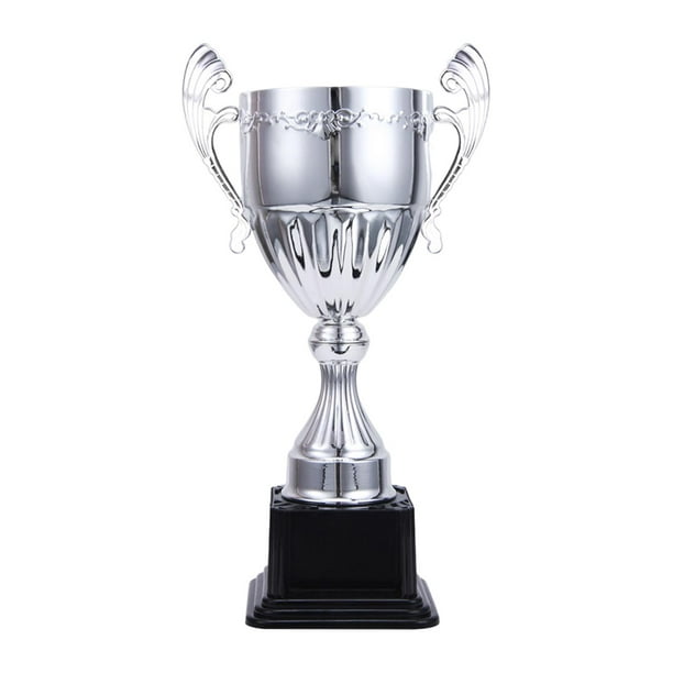 Trofeos de premio Trofeo pequeño para niños Copa de trofeo de premio para fútbol Fútbol Béisbol Plata S