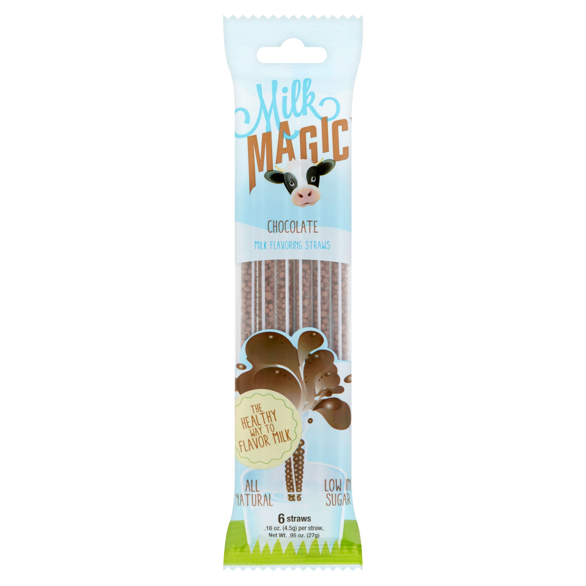 Got Milk? Magic Milk Chocolate Flavoring Straws, 0.16 Oz., 6 Count