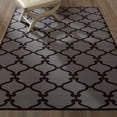 thumbnail image 2 of Sweet Home Stores Clifton Collection Moroccan Geometric Trellis Design Living and Bedroom Felt Back Area Rugs, 2 of 4