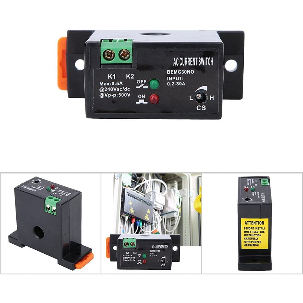 Flameproof Adjustable Ac Current Sensing Switch SelfPowered Sensing