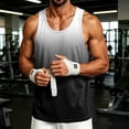 thumbnail image 2 of LWavelet Beach Tank Tops for Men Big and Tall Dry Fit Sleeveless Shirts Summer Tops for Workout Swimming Running Athletic, 2 of 6